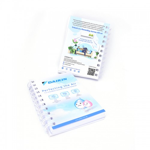 Customized A6 WireO Notepad